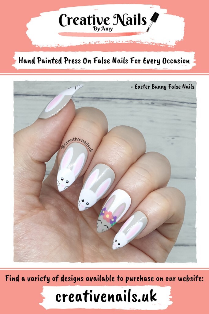 cute easter acrylic nails