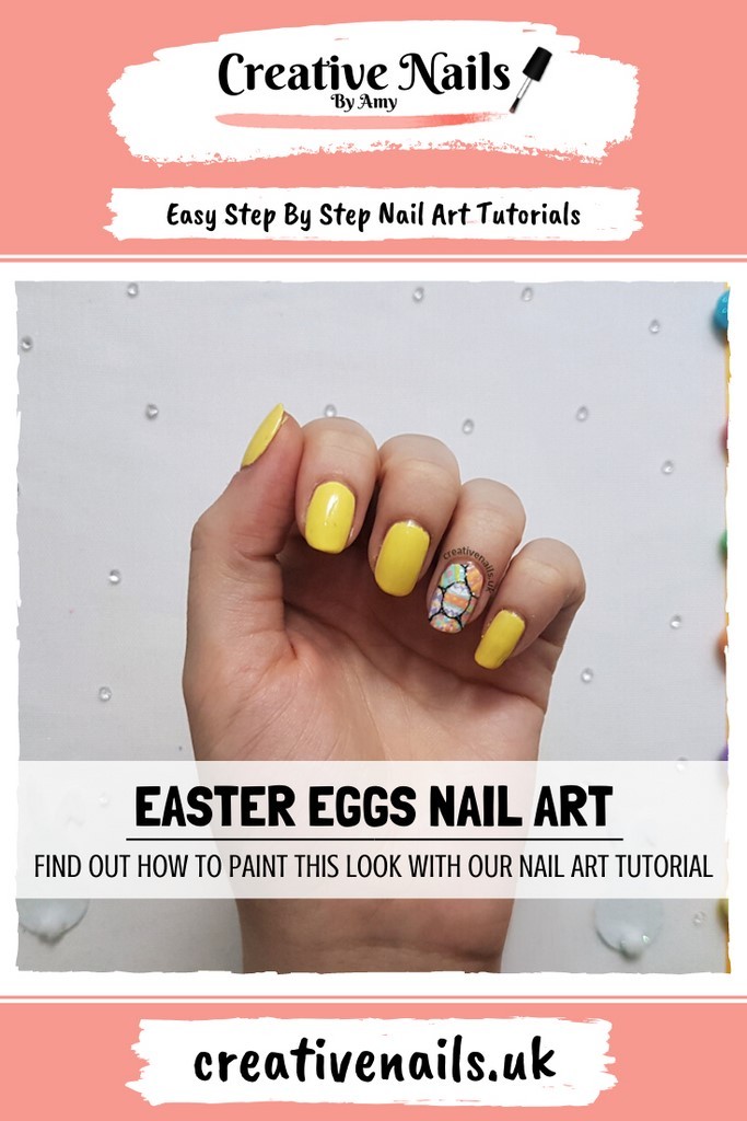 easter egg easy step by step nail art tutorial