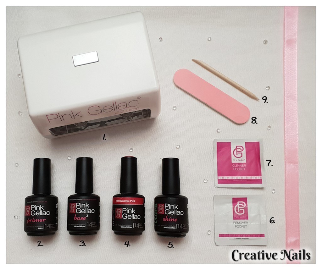 pink gellac starter kit