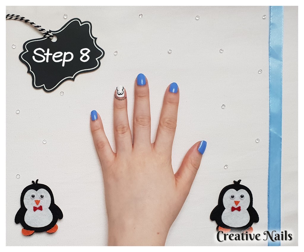 penguin nail art designs