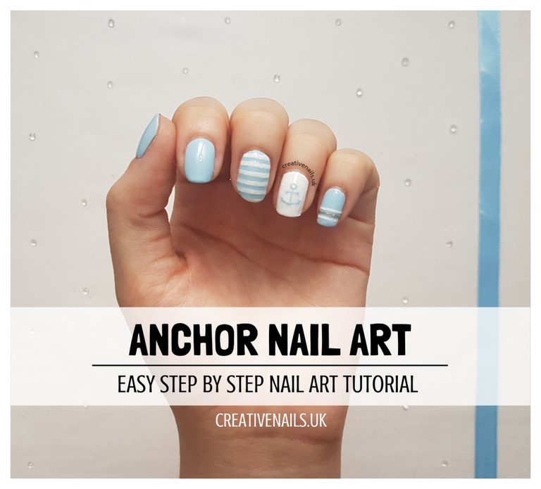 anchor nail art tutorial
