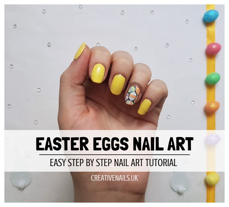 easter eggs nail art tutorial