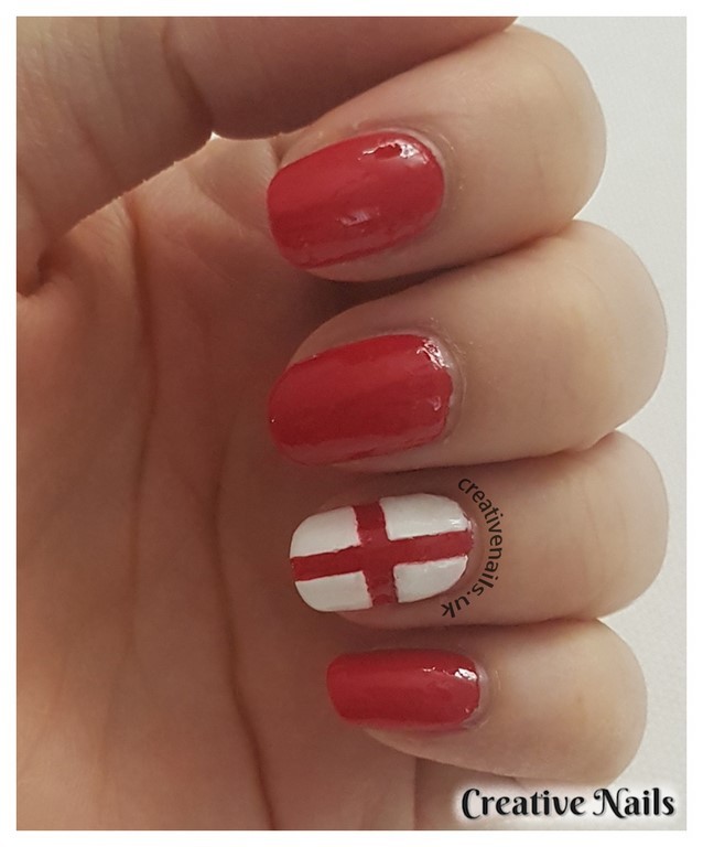 england flag nails
