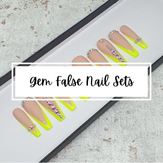 Shop Hand Painted False Nails by Creative Nails