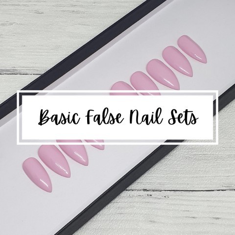 basic false nails