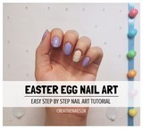 easter egg nail art tutorial