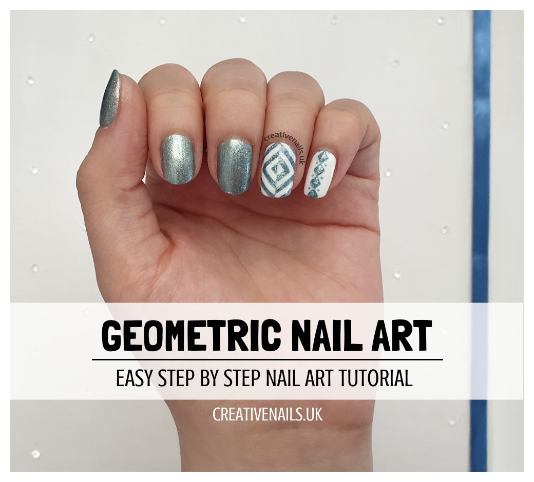 Premium Photo | Geometric nail art