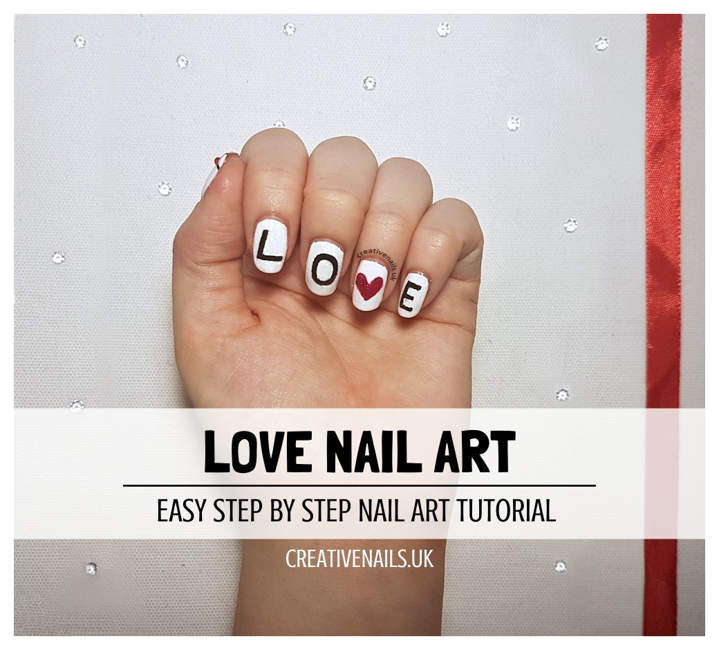 ehmkay nails: Love Letter Valentine's Day Nail Art